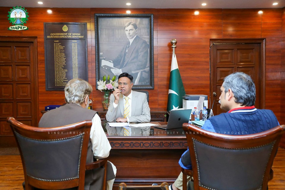 Interview with Mr. Aijaz Mahesar Secretary of Agriculture. Govt. of Sindh #2